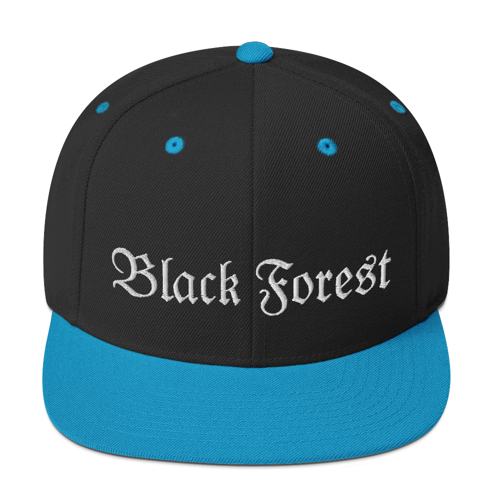 Black Forest | Snapback Cap, bestickt