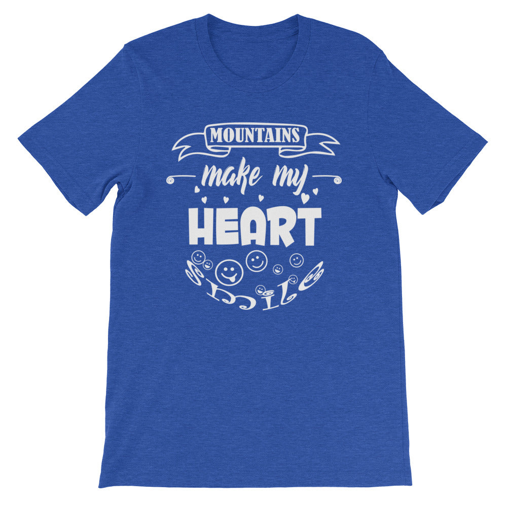 Mountains make my heart smile | Unisex T-Shirt