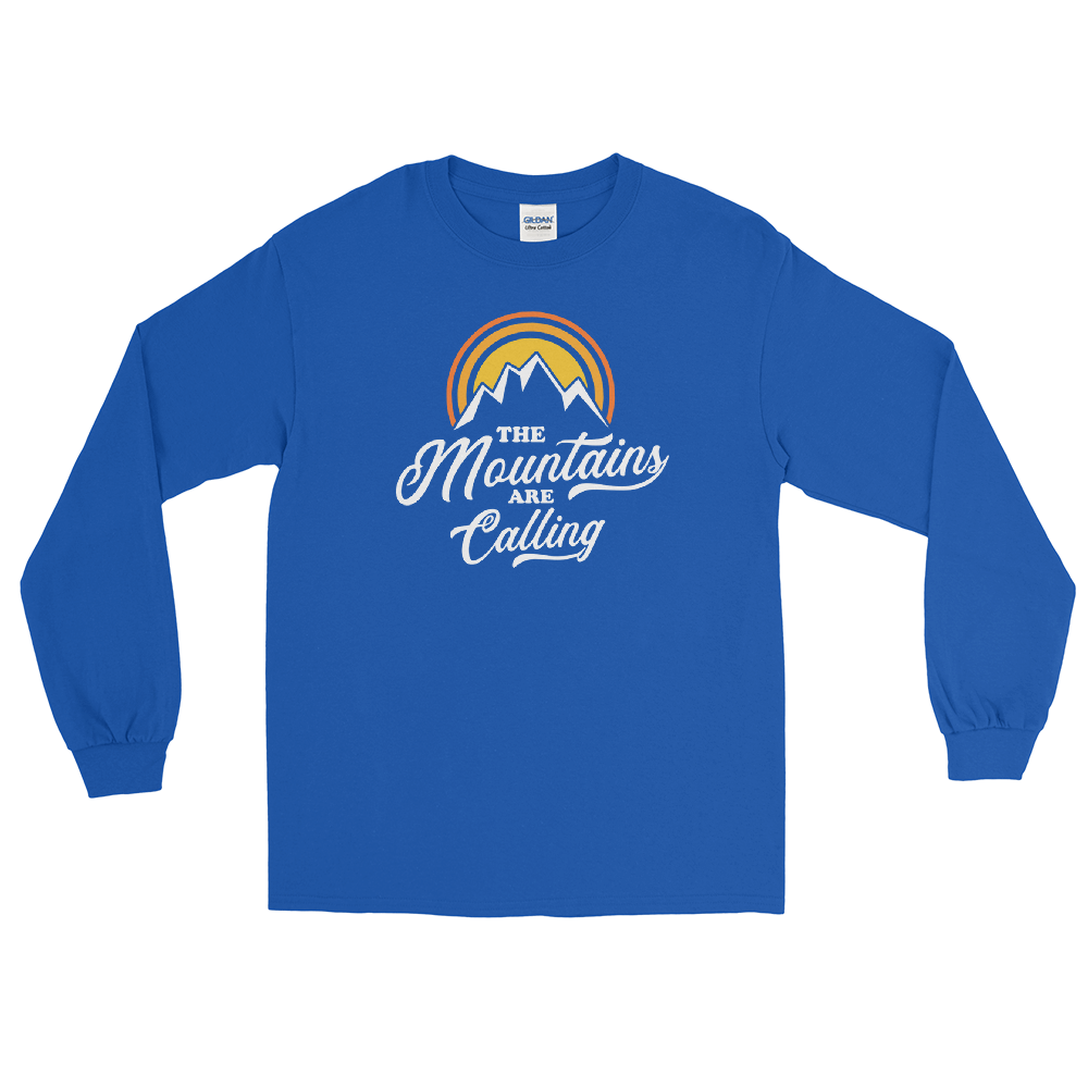 Mountains Are Calling | Herren Longsleeve