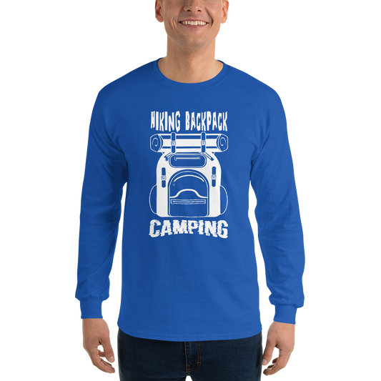 Hiking Backpack Camping | Herren Langarm-Shirt