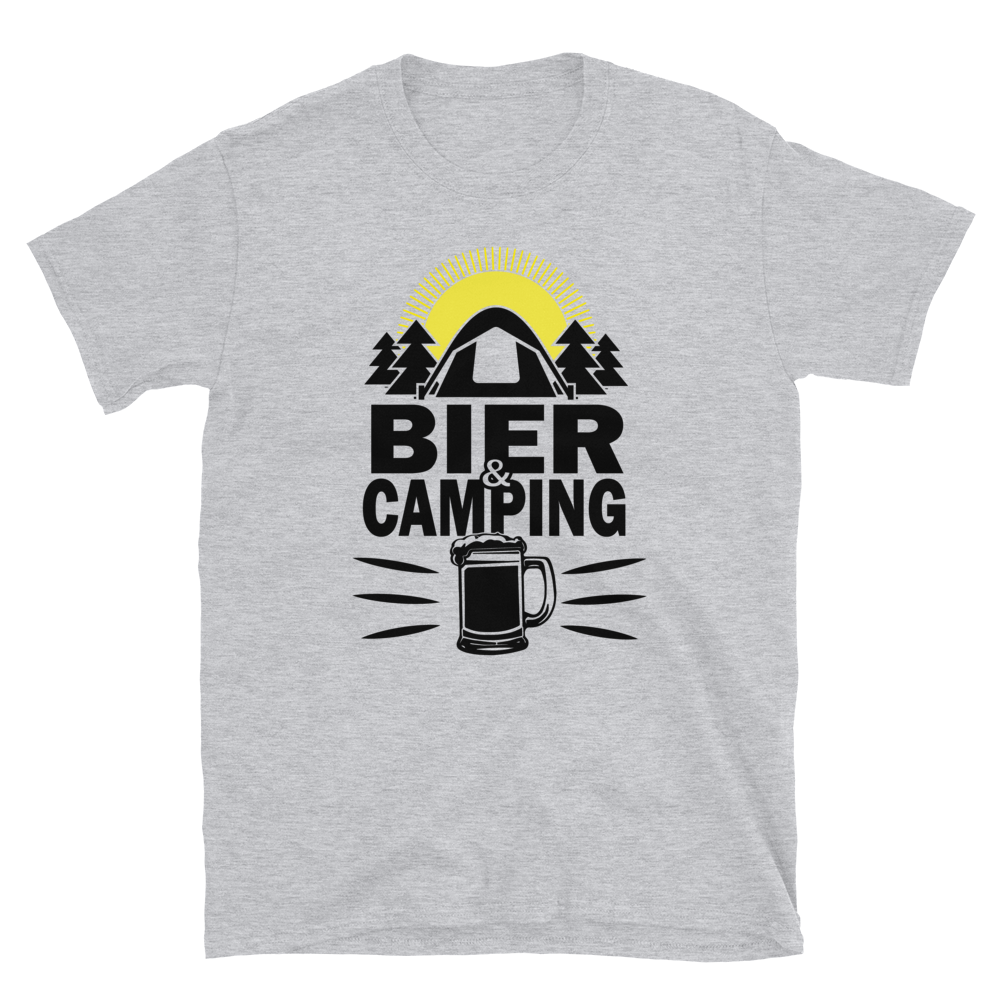 Bier & Camping | Organic T-Shirt