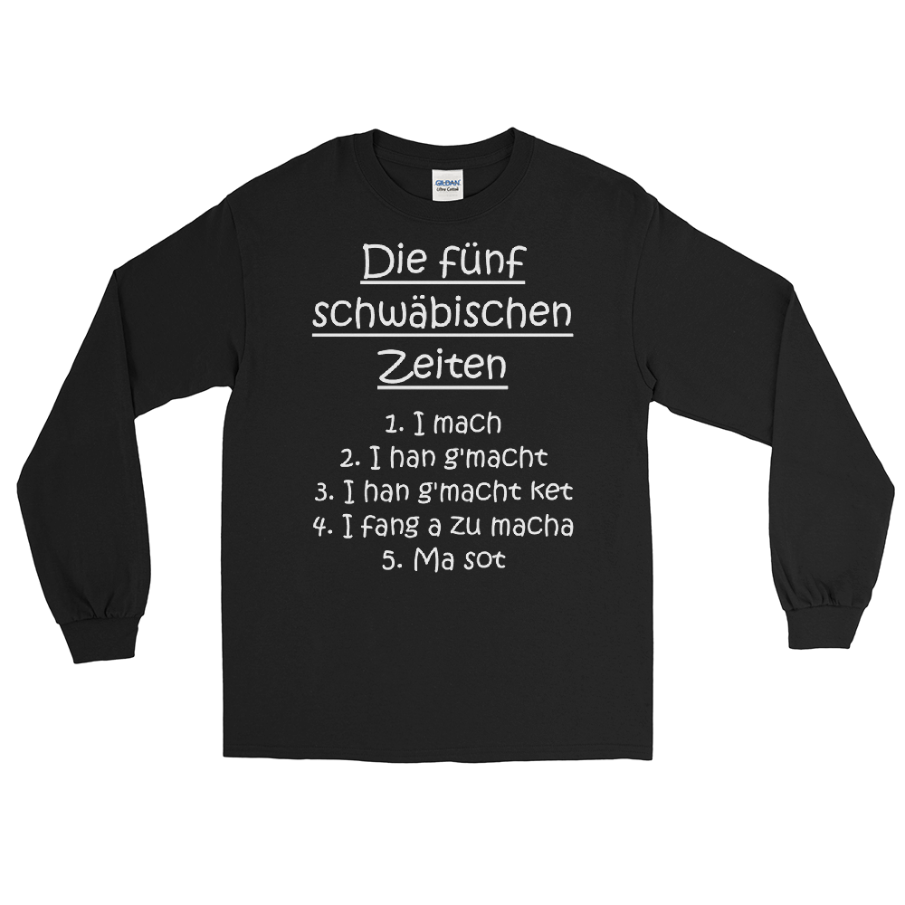 Die 5 schwäbischen Zeiten | Longsleeve