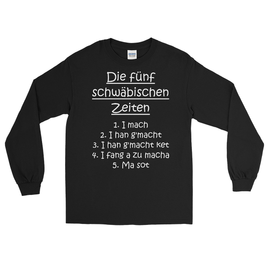 Die 5 schwäbischen Zeiten | Longsleeve