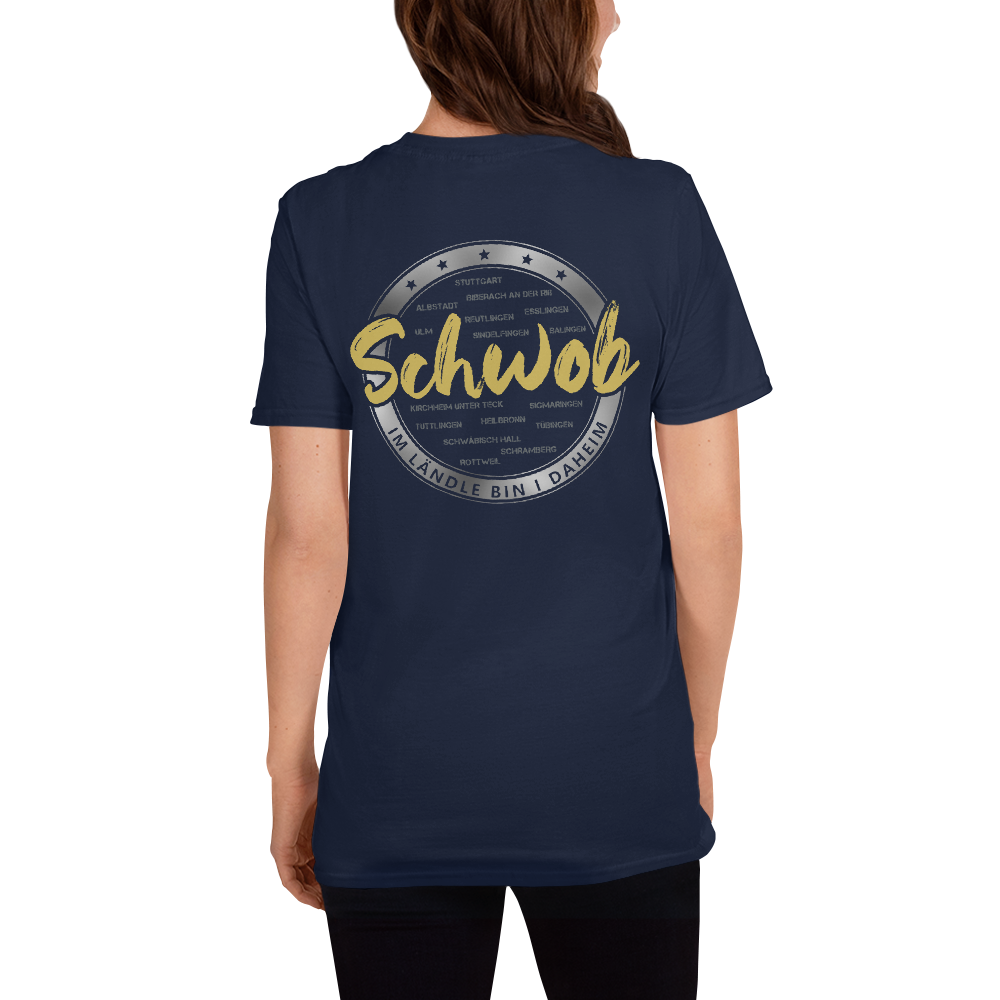 Schwob - Im Ländle | Unisex T-Shirt Rückendruck