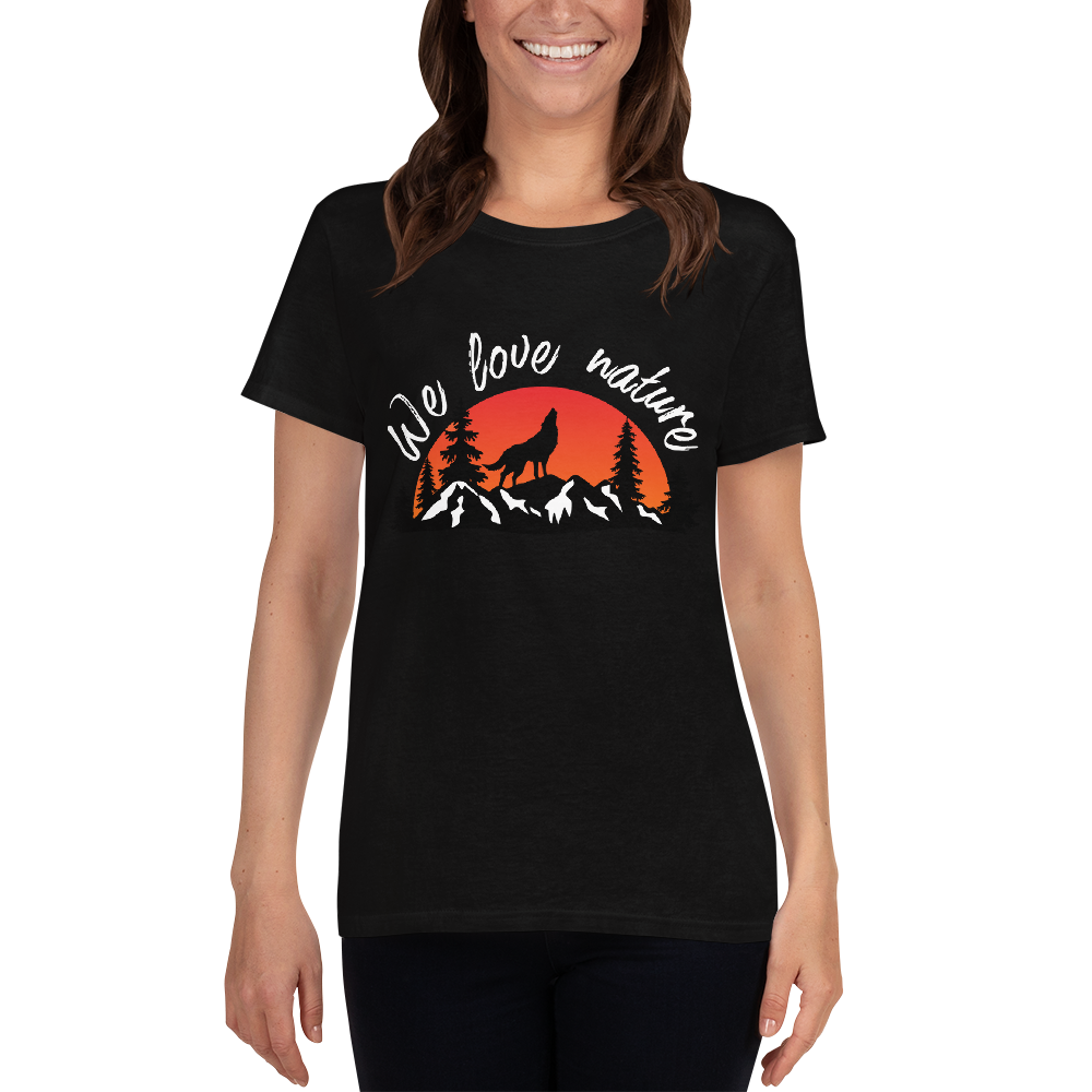 We Love Nature | Damen T-Shirt