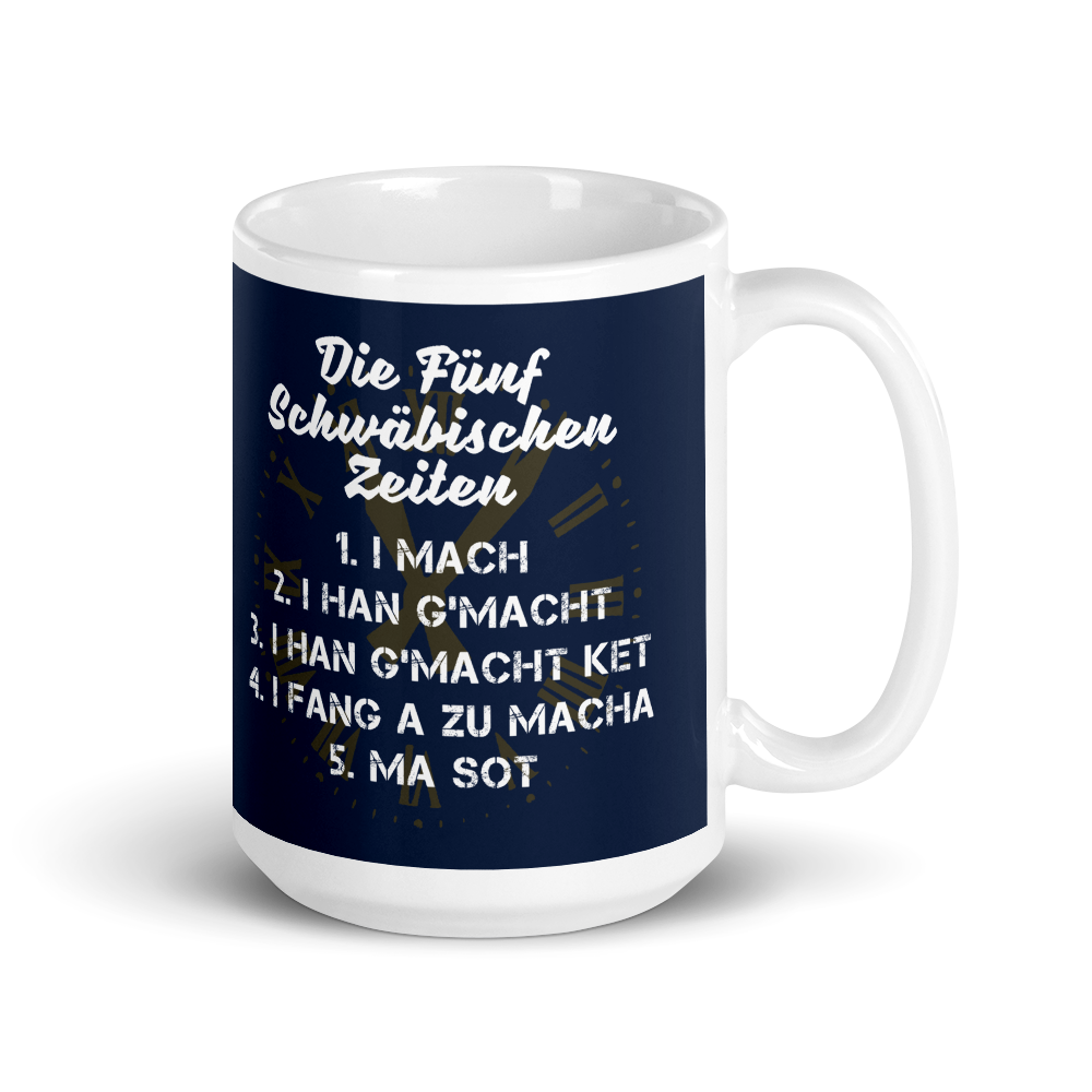 Die 5 schwäbischen Zeiten | Kaffeetasse