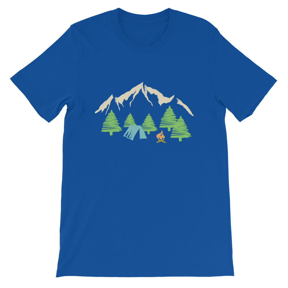 Camping und Berge | Unisex T-Shirt