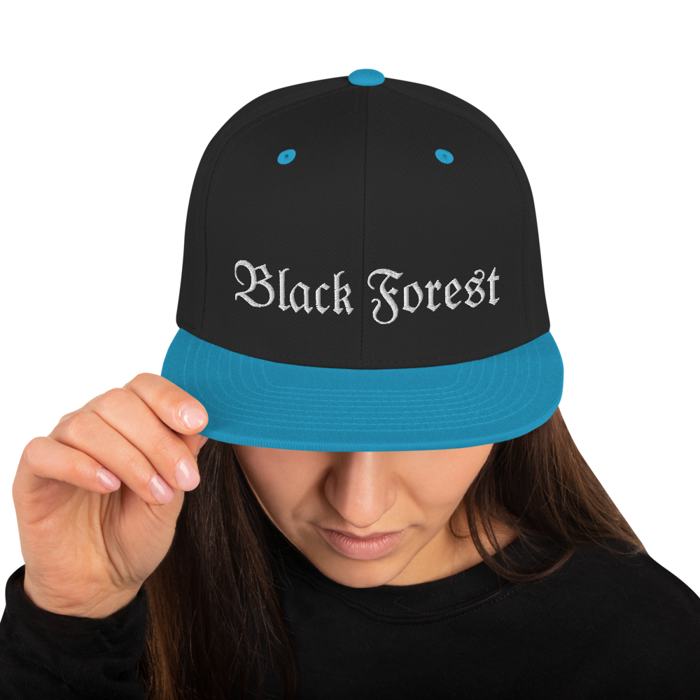 Black Forest | Snapback Cap, bestickt