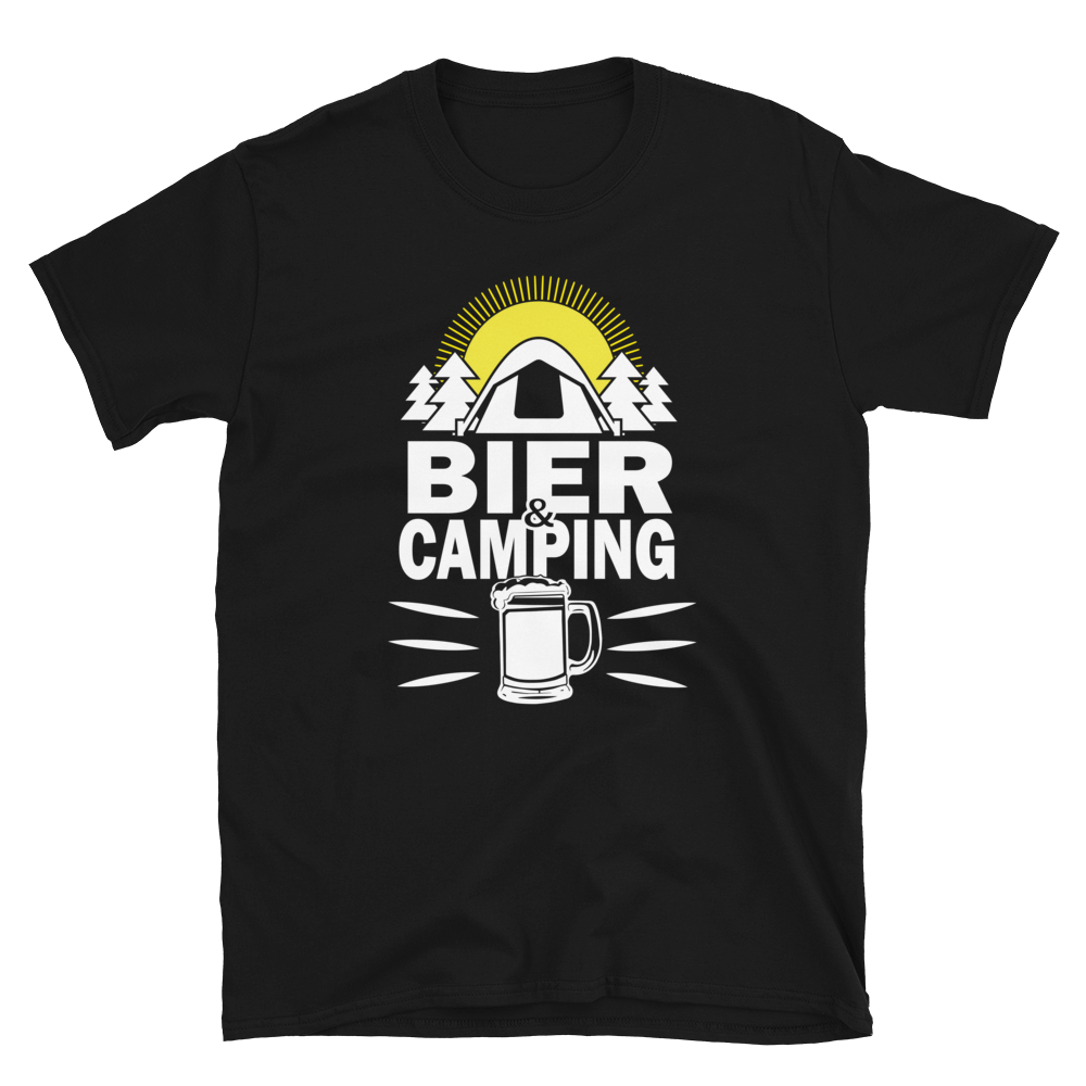 Bier & Camping | Organic T-Shirt