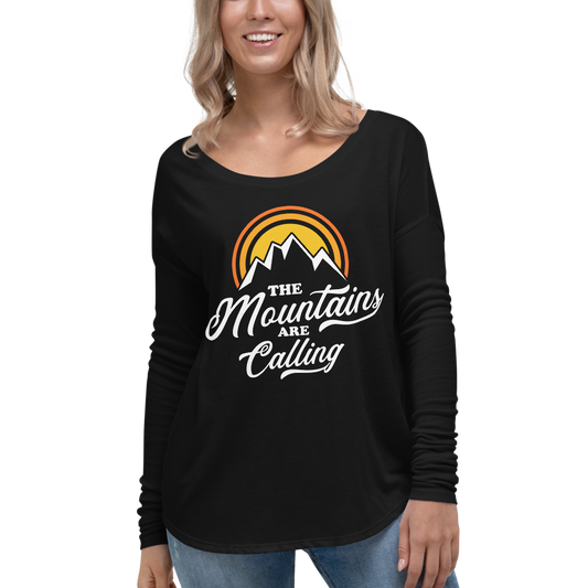 Mountains Are Calling | Damen Longsleeve