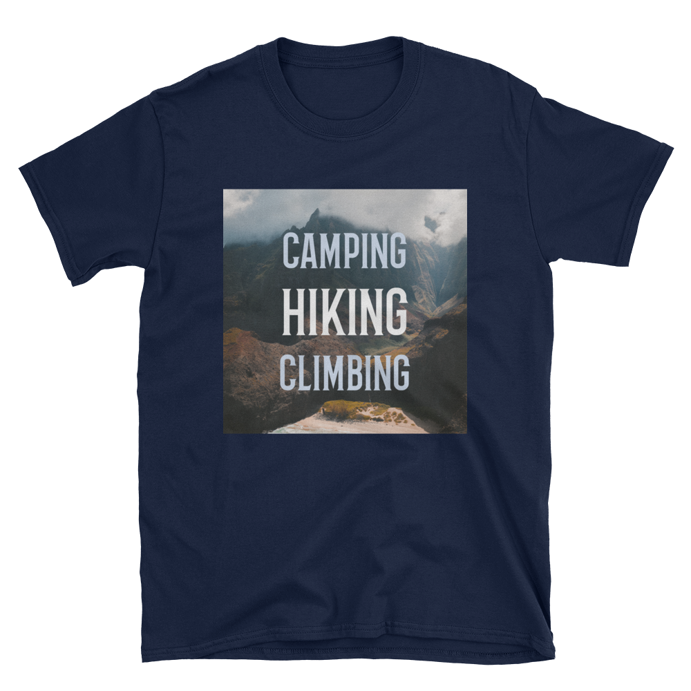 Unisex T-Shirt  Camping Hiking Climbing