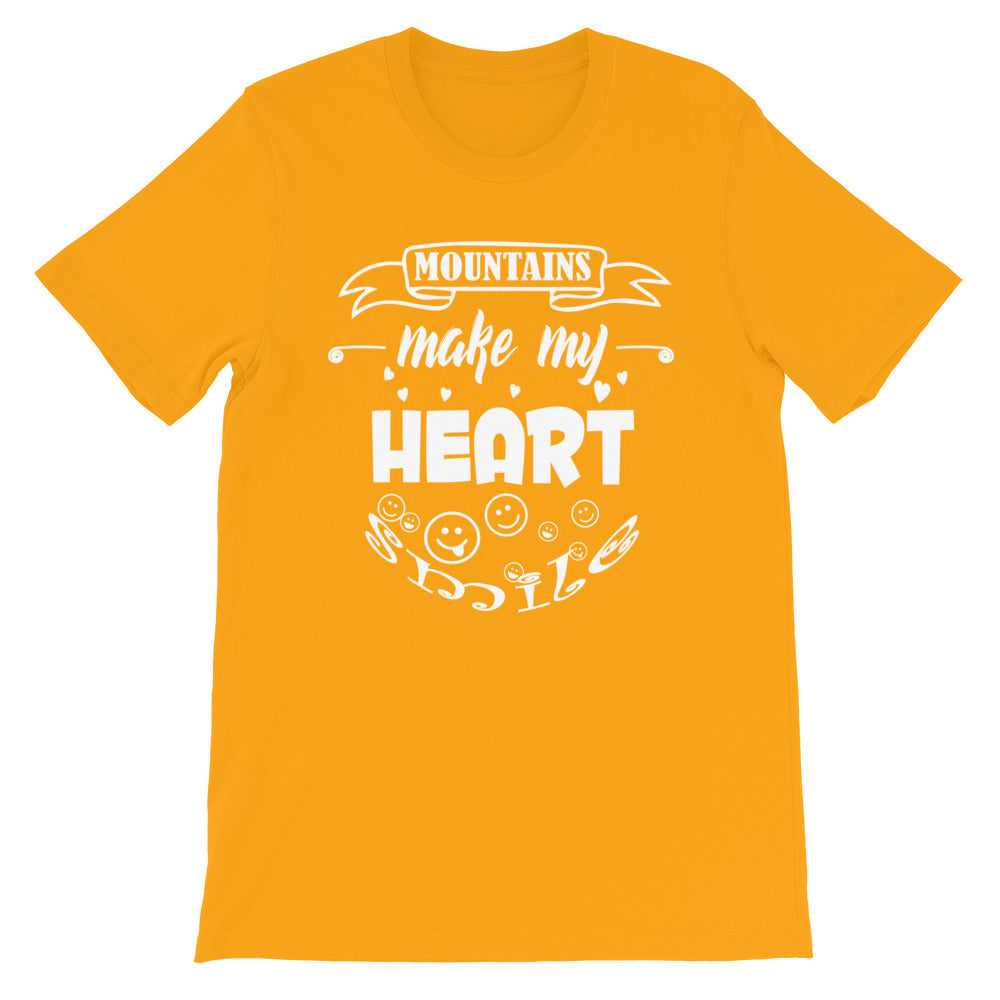 Mountains make my heart smile | Unisex T-Shirt