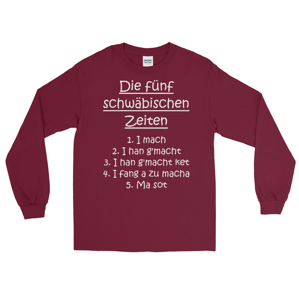 Die 5 schwäbischen Zeiten | Longsleeve