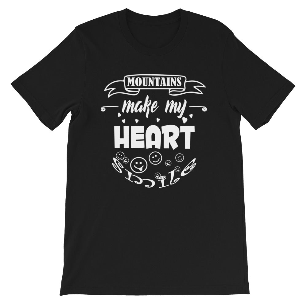 Mountains make my heart smile | Unisex T-Shirt