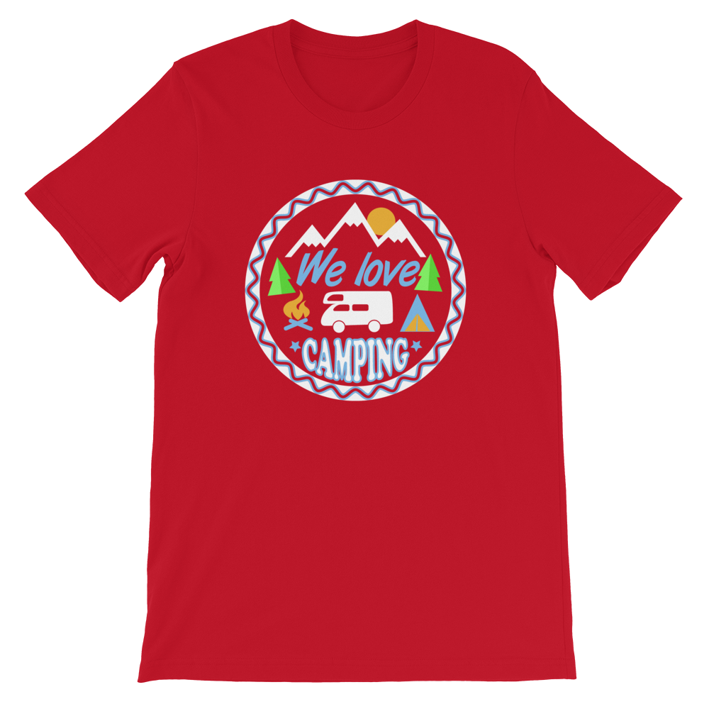 We Love Camping | Organic T-Shirt