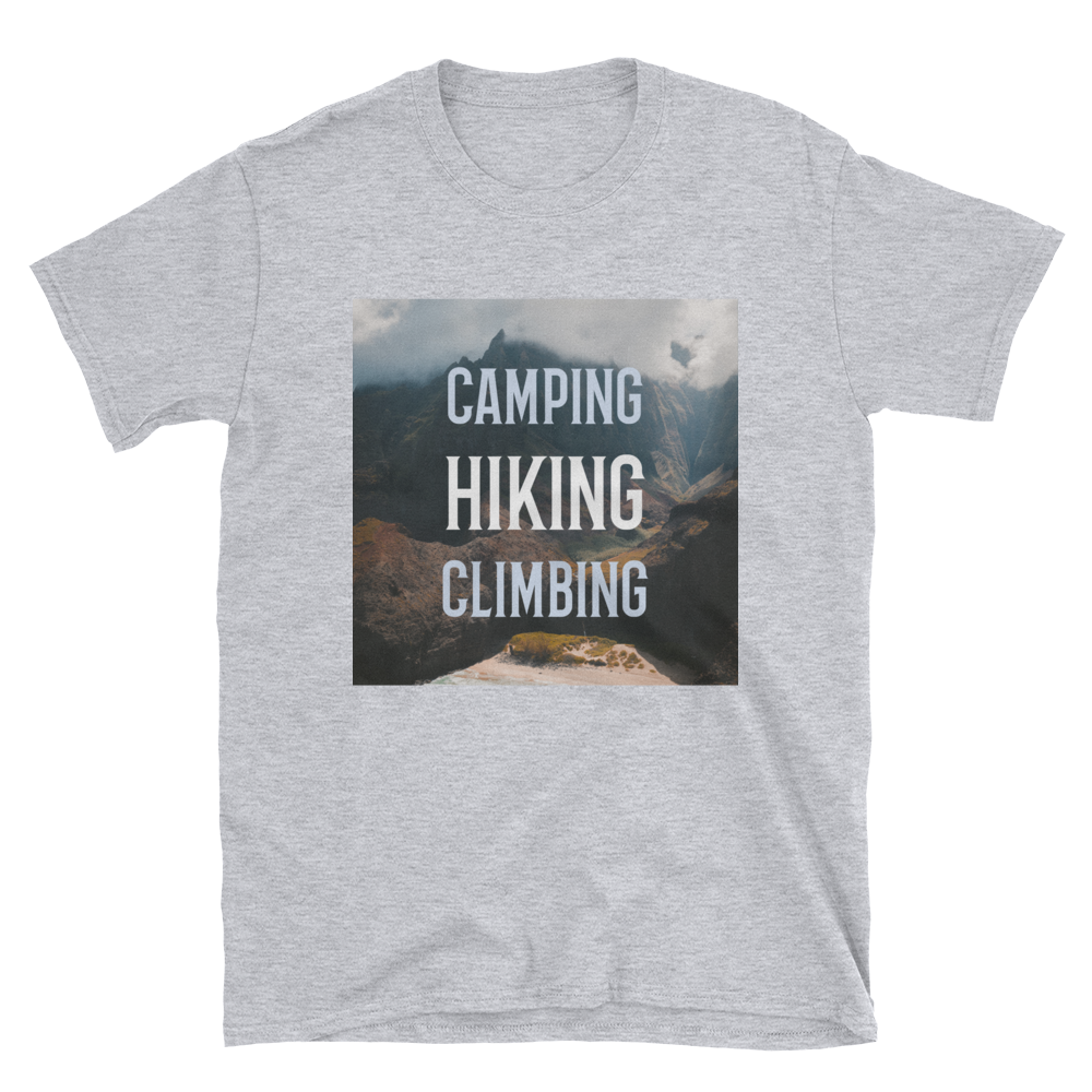 Unisex T-Shirt  Camping Hiking Climbing