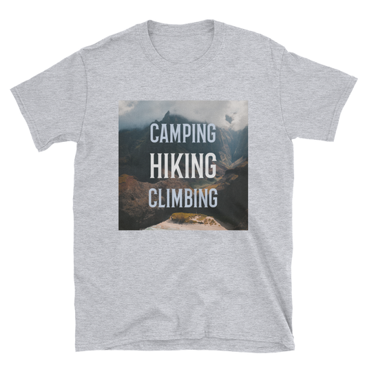Unisex T-Shirt  Camping Hiking Climbing