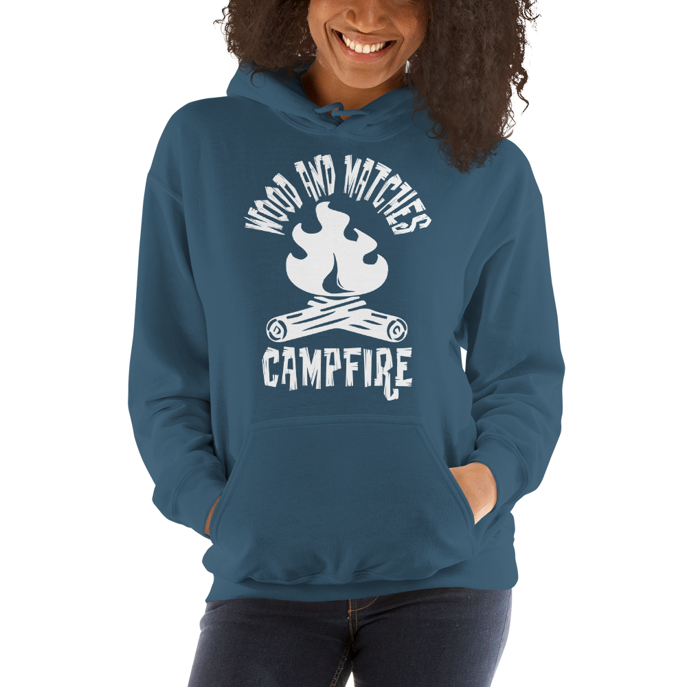 Wood & Matches Campfire | Kapuzenpulli Hoodie