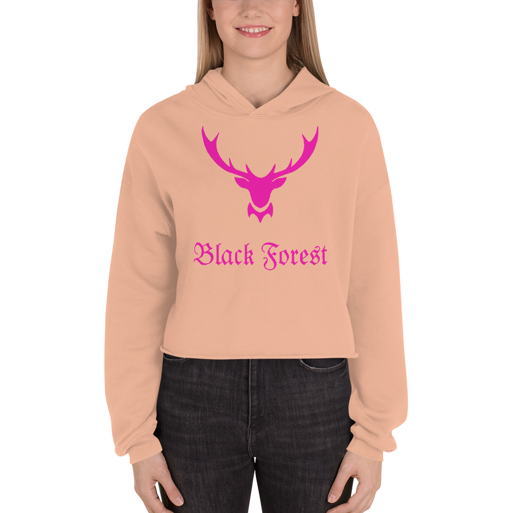 Black Forest Hirschgeweih | Cropped Hoodie