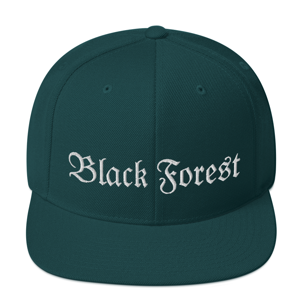 Black Forest | Snapback Cap, bestickt