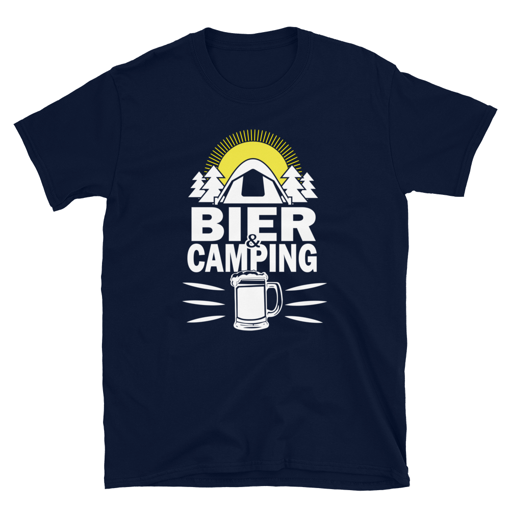 Bier & Camping | Organic T-Shirt