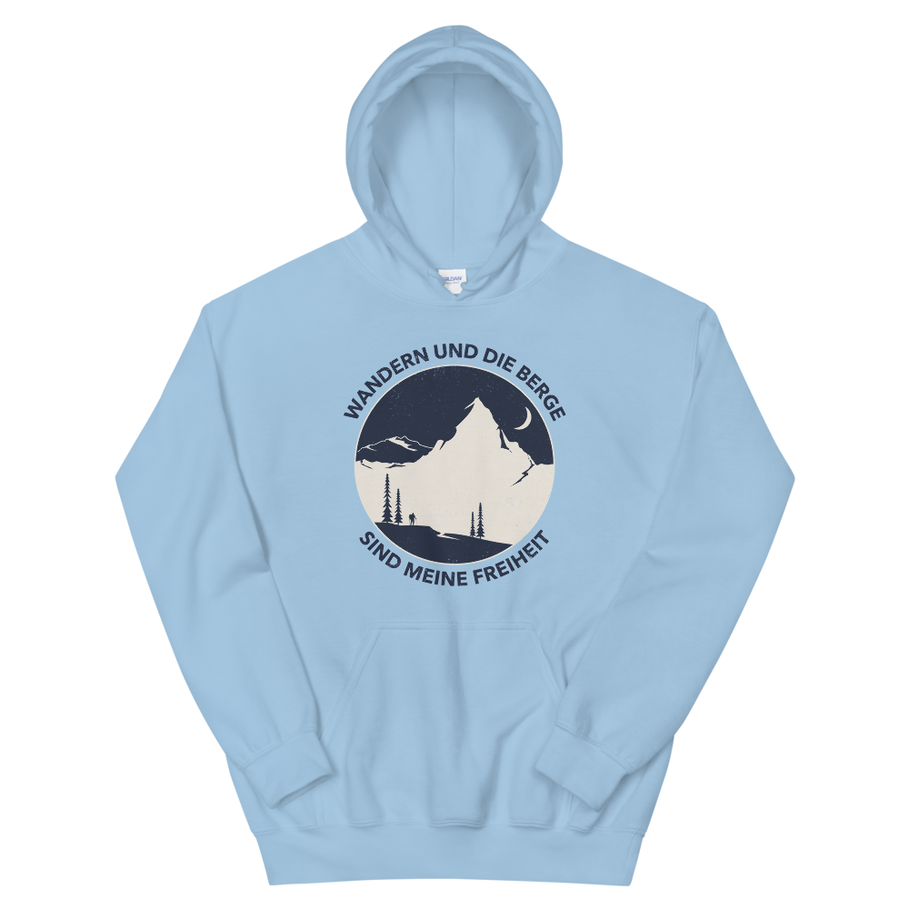 Wandern und Berge | Organic Hoodie