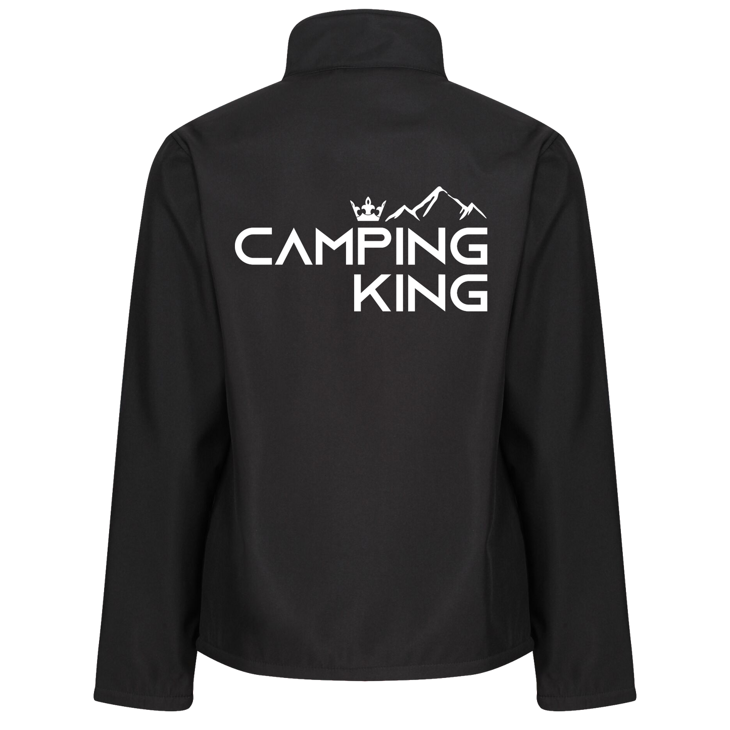 Camping King | Herren Softshell Jacke Rückendruck
