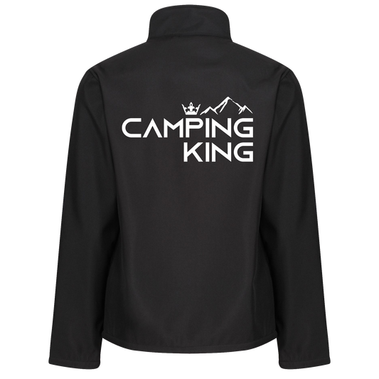 Camping King | Herren Softshell Jacke Rückendruck